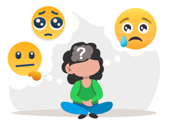 Тревога, не довольство собой, самокритика, self-harm